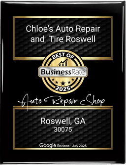 Best of BusinessRate 2025 – Auto Repair Shop, Roswell GA