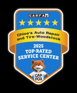 Carfax 2025 Top-Rated Service Center — Woodstock