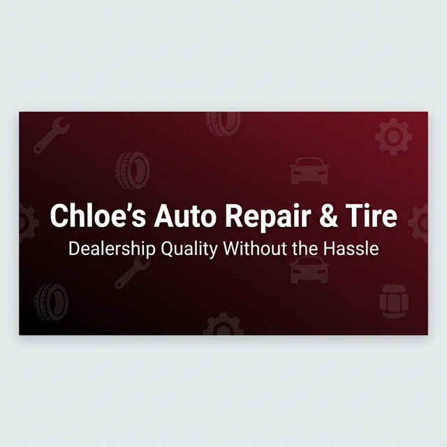 Chloe's Auto Repair & Tire logo